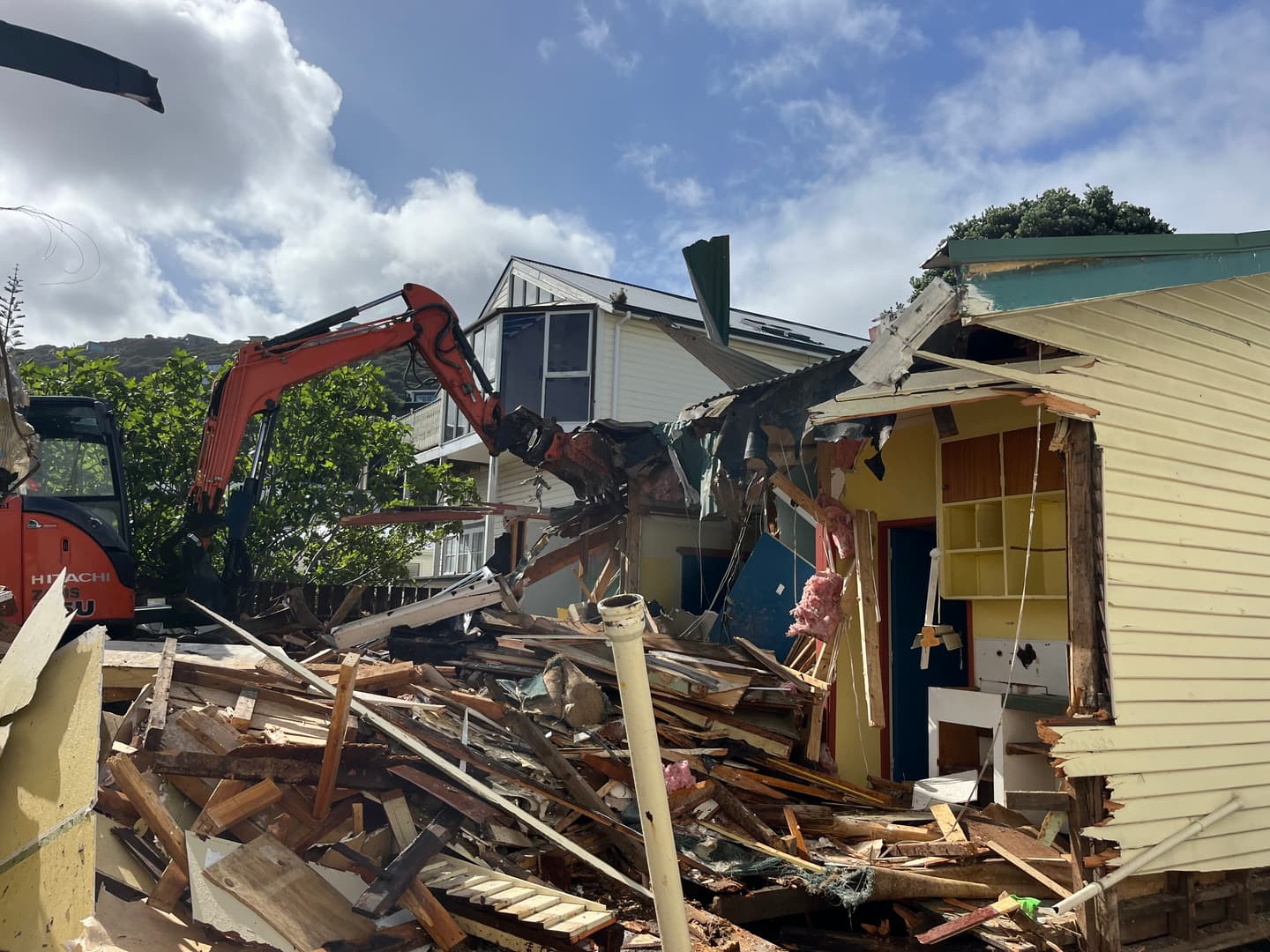 Demolition site clearance Wellington